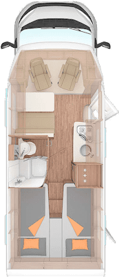 Röhnelt Caravan in Hamburg Vermietung Typ 4B